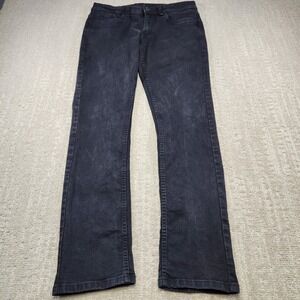 The Perfect Jeans NYC Men 31x32 Slim Fit Black Stretch Denim City Straight